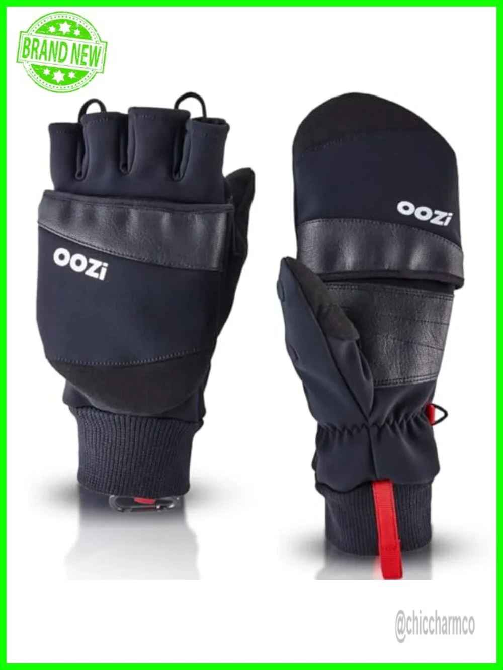 Winter Gloves Touchscreen Windproof Anti-Slip Softshell for Hiking Running